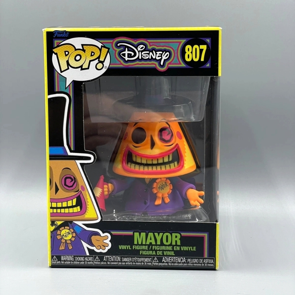 Funko Pop! Disney Mayor Figure - Purple and Orange